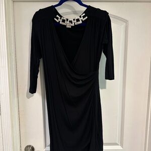 Black with silver neckline, Venus size medium